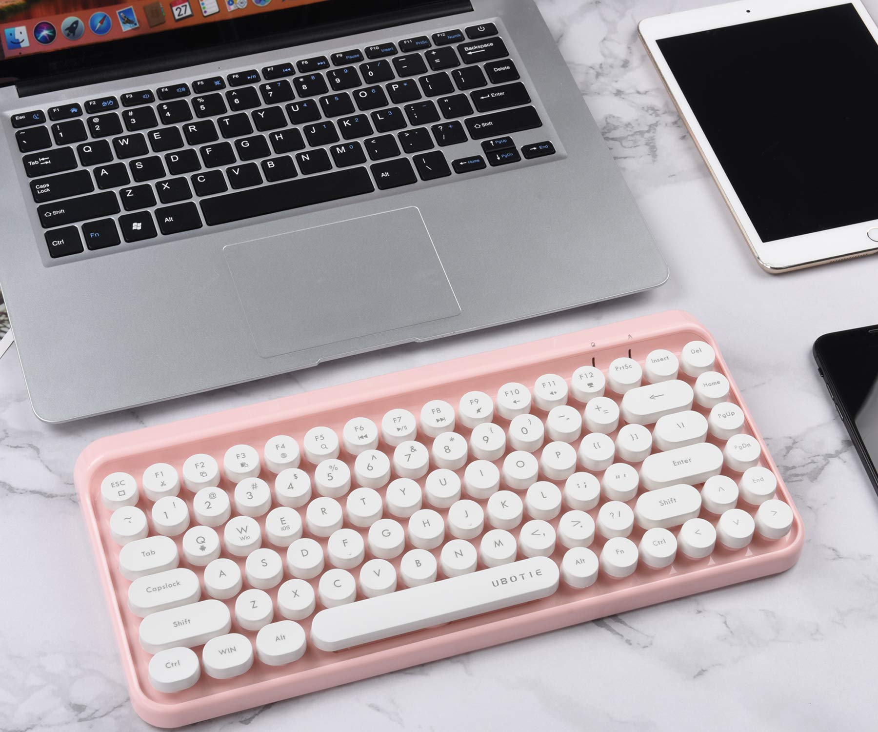 Amazon.co.jp: UBOTIEポータブルBluetoothカラフルコンピューター